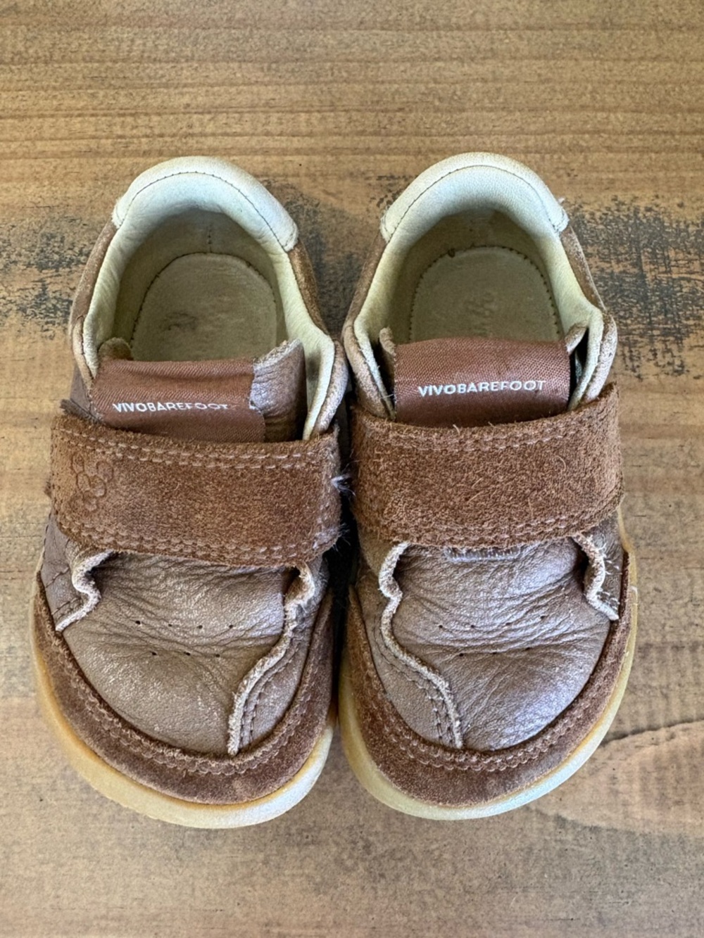 Vivobarefoot Toddler Gobi Sneakers - Acorn